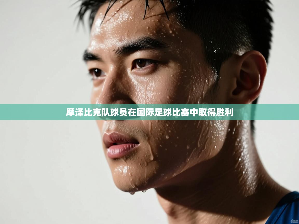 摩泽比克队球员在国际足球比赛中取得胜利