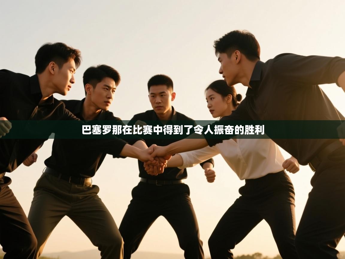 巴塞罗那在比赛中得到了令人振奋的胜利